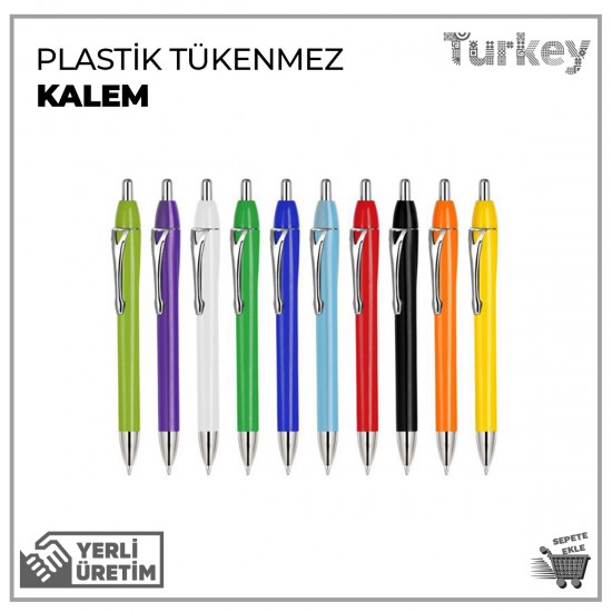 Plastik Tükenmez Kalem